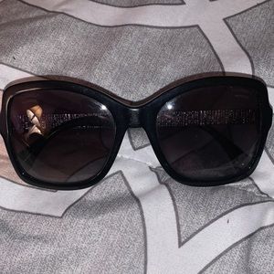 Chanel black and silver women’s sunglasses